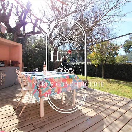 Villa La Quietude T4 Clim Wifi Pk Almanarre By Hc *