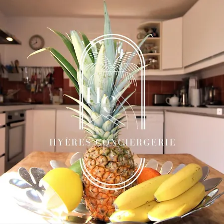 Villa La Quiétude T4 Clim Wifi Pk Almanarre By Hc Hyères