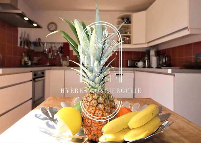 Villa La Quiétude T4 Clim Wifi Pk Almanarre By Hc Hyères